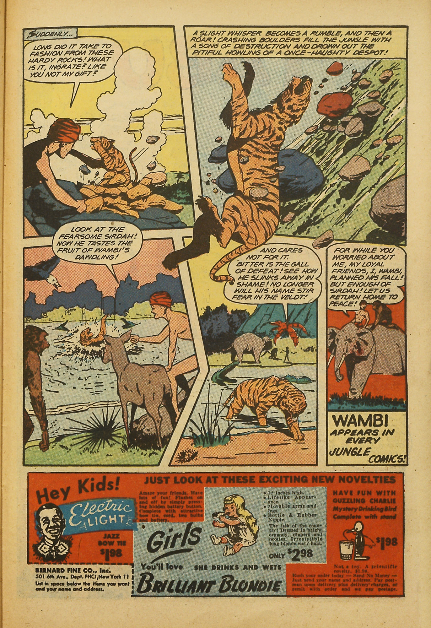 Read online Jungle Comics comic -  Issue #101 - 35