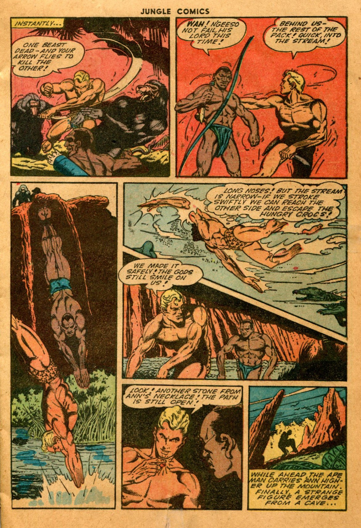 Read online Jungle Comics comic -  Issue #60 - 12