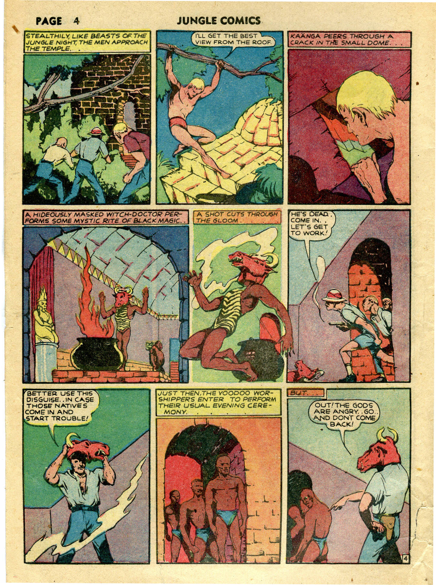 Read online Jungle Comics comic -  Issue #15 - 7