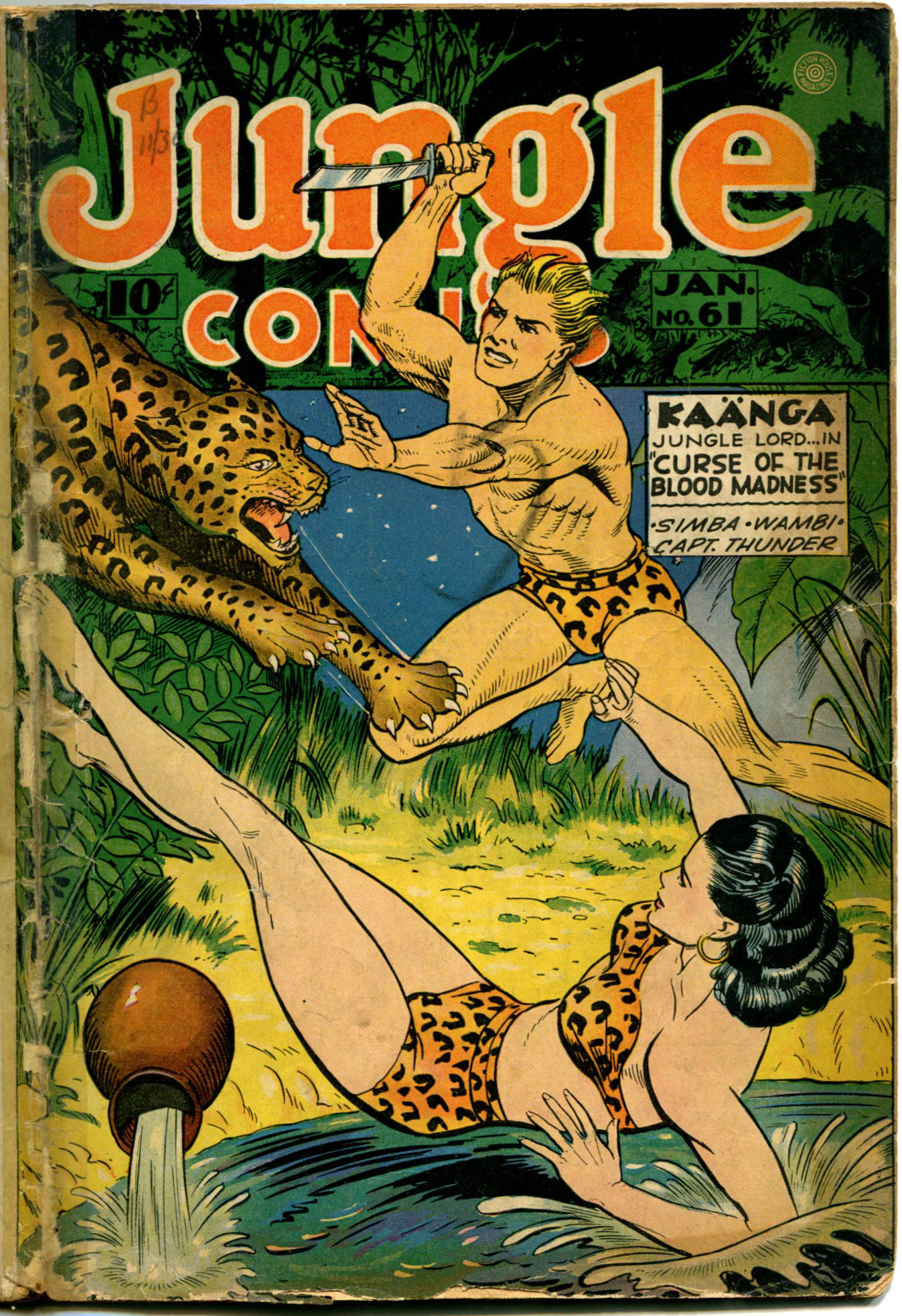 Read online Jungle Comics comic -  Issue #61 - 1