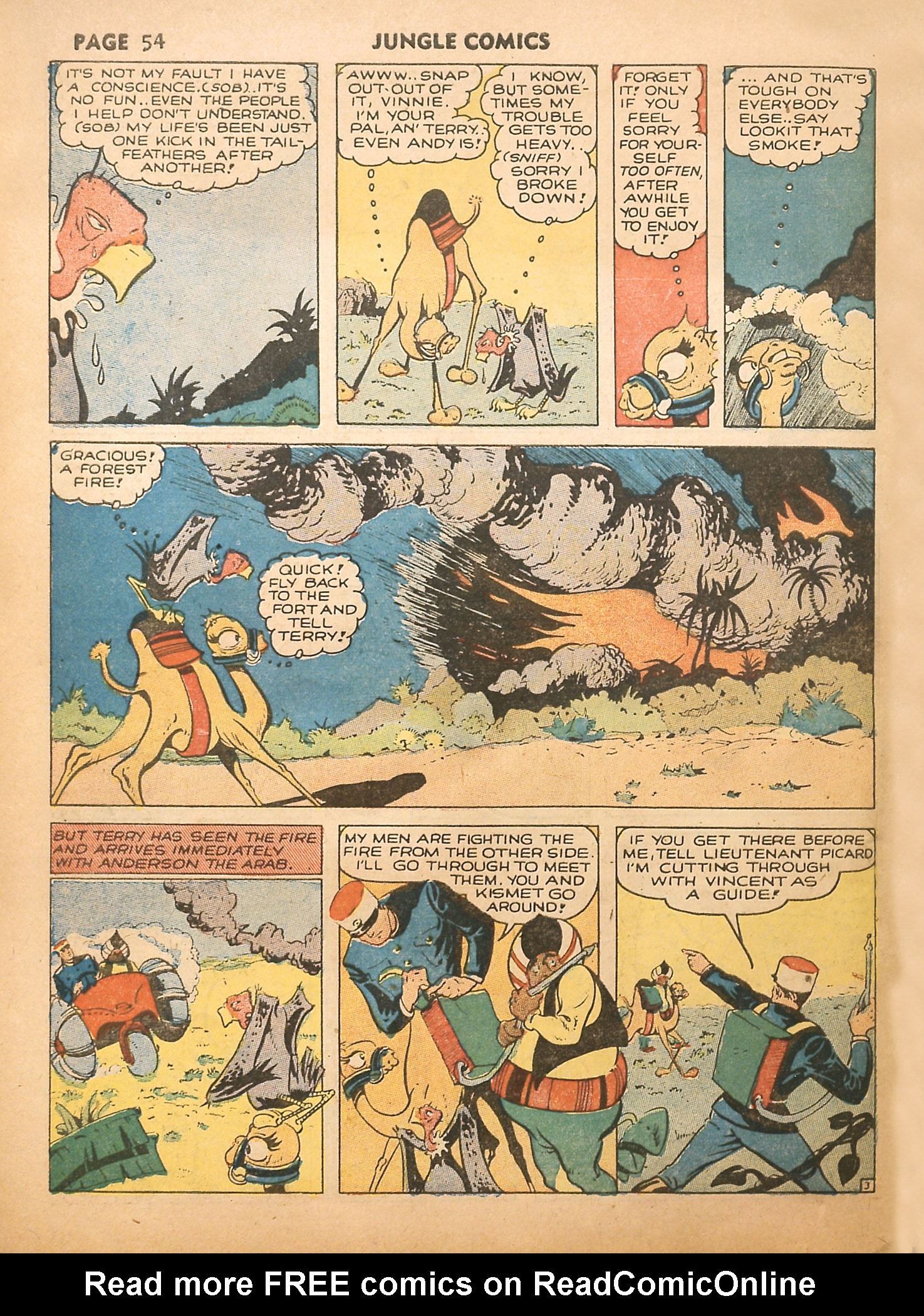 Read online Jungle Comics comic -  Issue #16 - 56