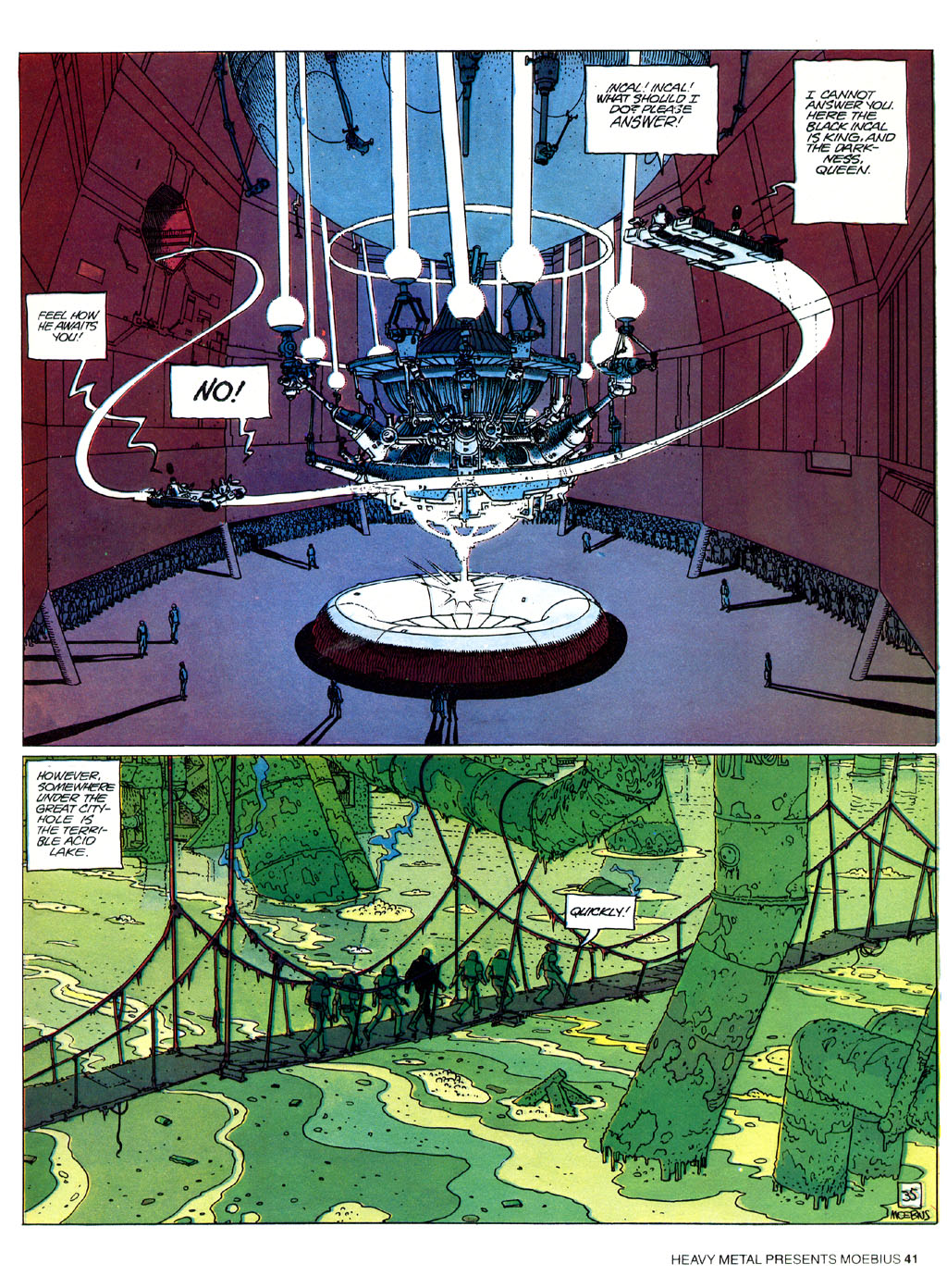 Read online Heavy Metal Presents Moebius comic -  Issue # Full - 42