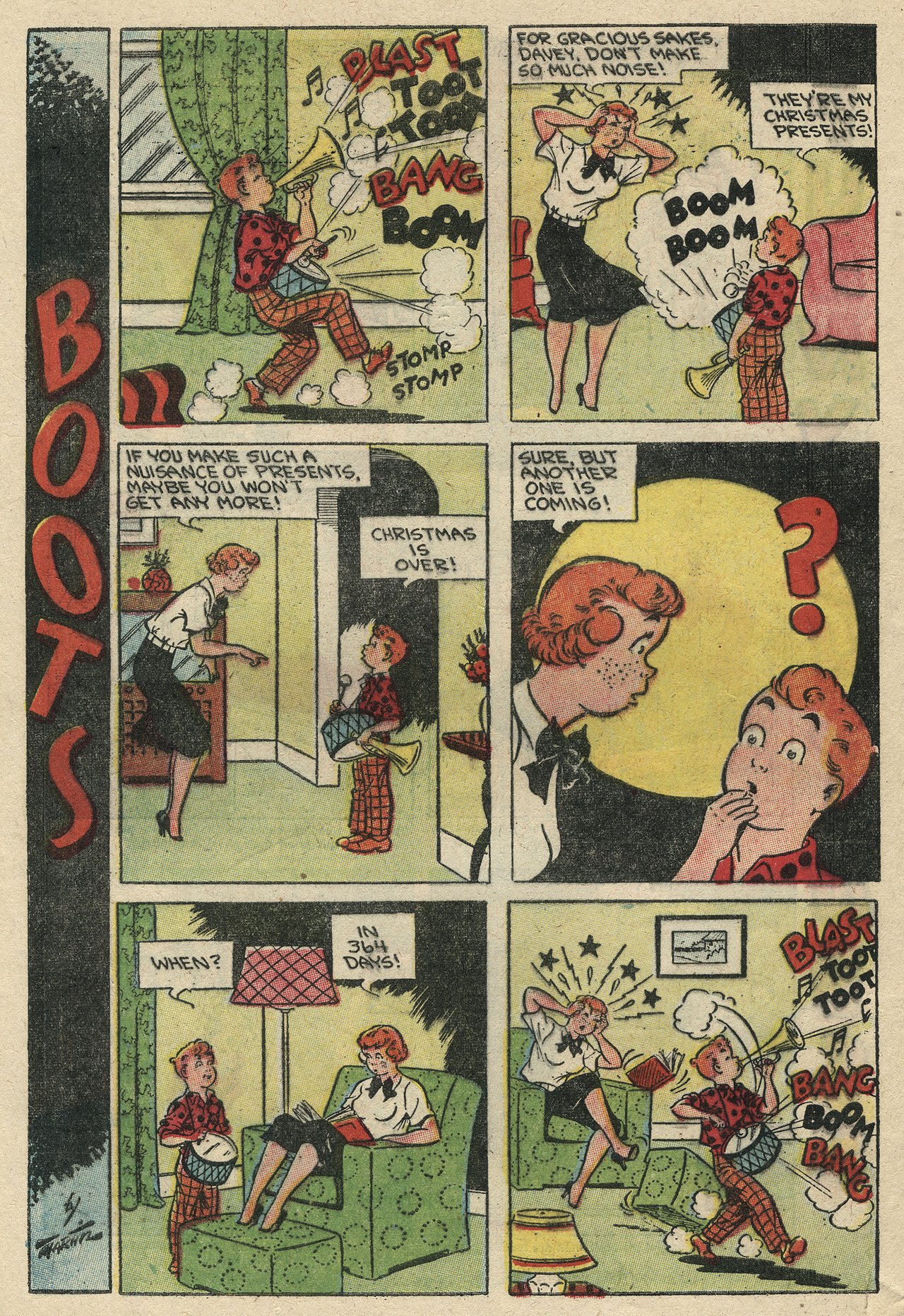 Read online Boots and Her Buddies (1955) comic -  Issue #2 - 28