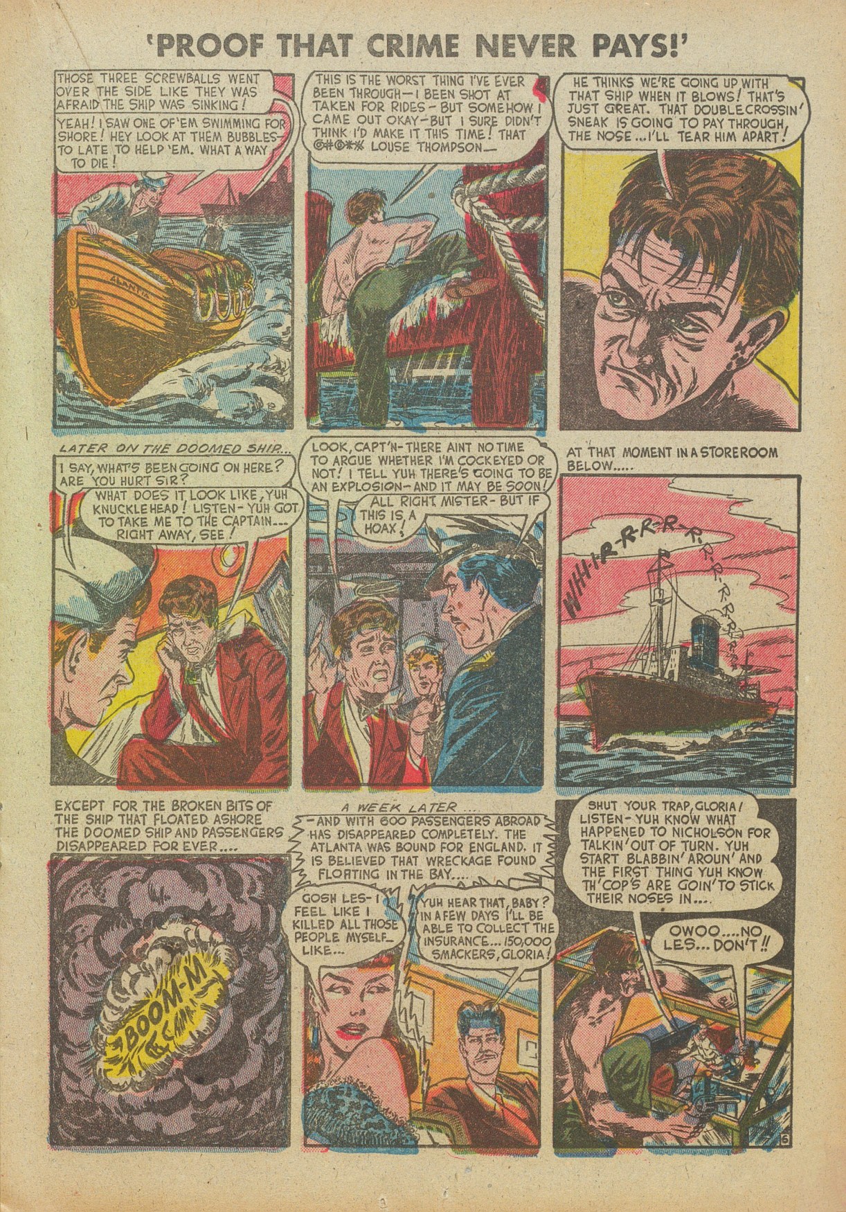 Read online Murder Incorporated (1948) comic -  Issue #9a - 17
