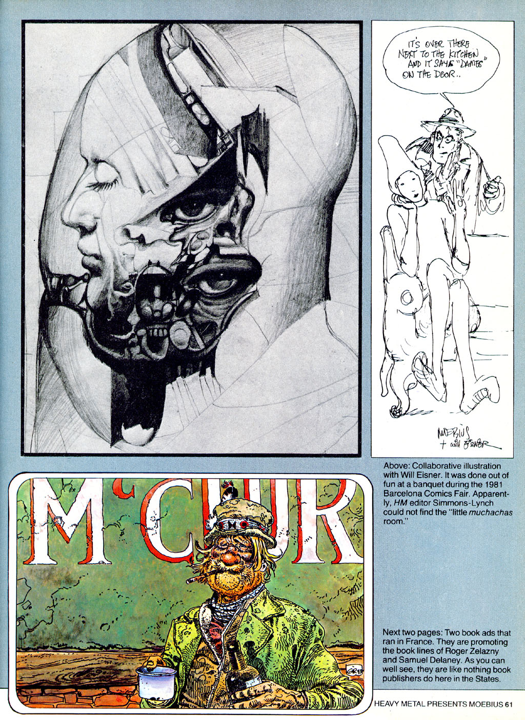 Read online Heavy Metal Presents Moebius comic -  Issue # Full - 59