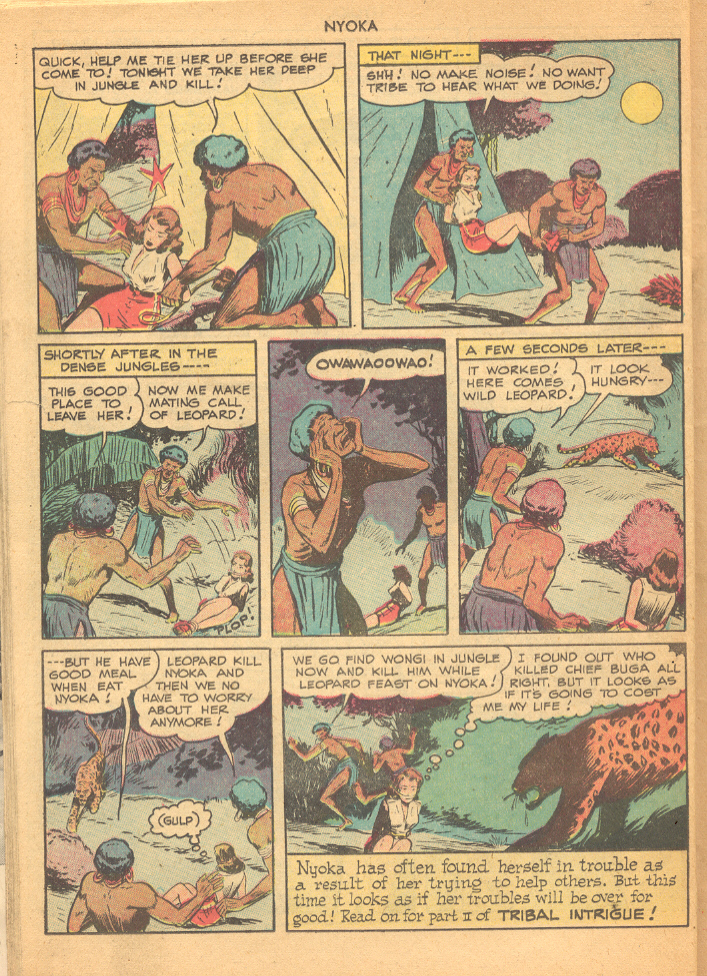 Read online Nyoka the Jungle Girl (1945) comic -  Issue #30 - 38