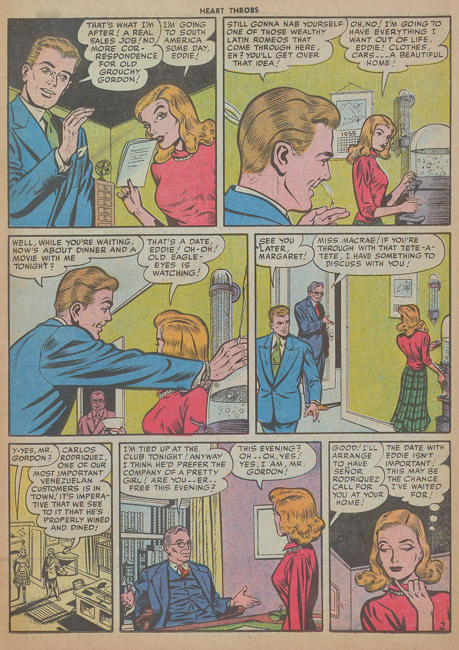 Read online Heart Throbs comic -  Issue #40 - 19