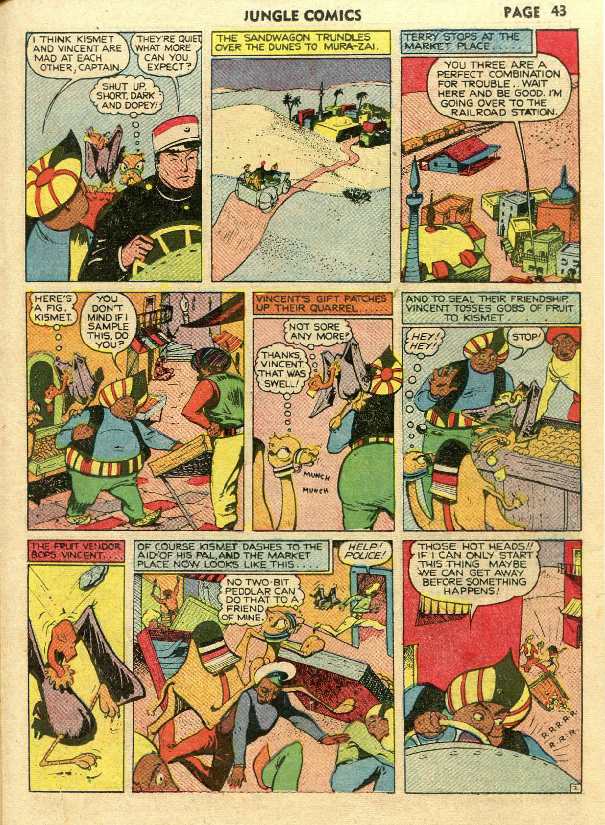 Read online Jungle Comics comic -  Issue #14 - 45
