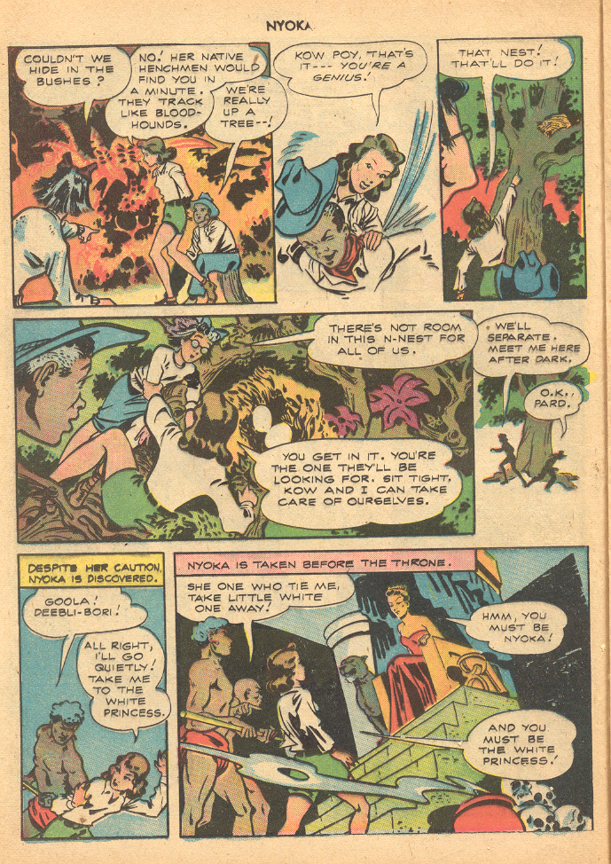 Read online Nyoka the Jungle Girl (1945) comic -  Issue #12 - 16