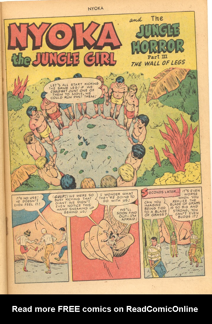 Read online Nyoka the Jungle Girl (1945) comic -  Issue #46 - 19