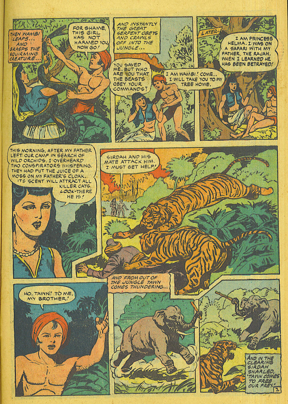 Read online Jungle Comics comic -  Issue #129 - 29