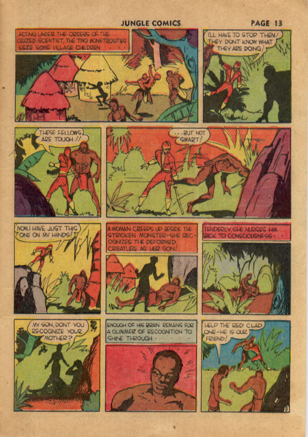 Read online Jungle Comics comic -  Issue #9 - 13