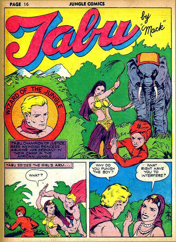 Read online Jungle Comics comic -  Issue #21 - 18