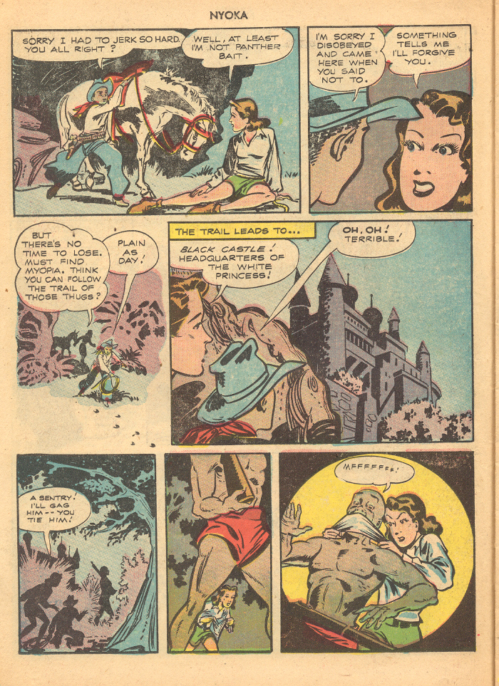 Read online Nyoka the Jungle Girl (1945) comic -  Issue #12 - 14