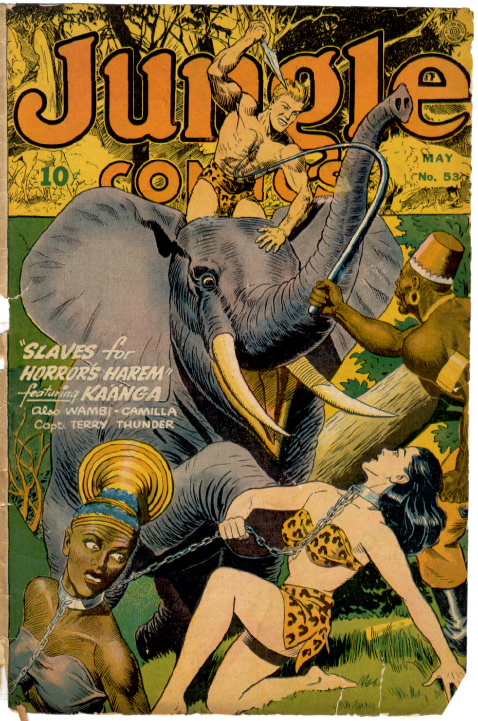 Read online Jungle Comics comic -  Issue #53 - 1