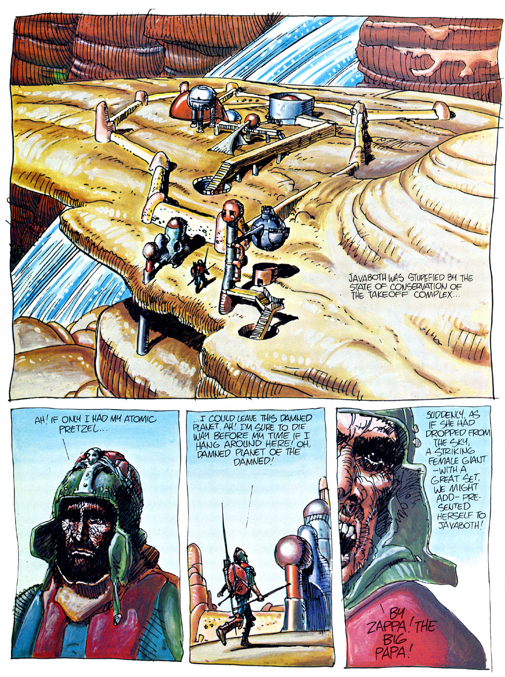 Read online Heavy Metal Presents Moebius comic -  Issue # Full - 79