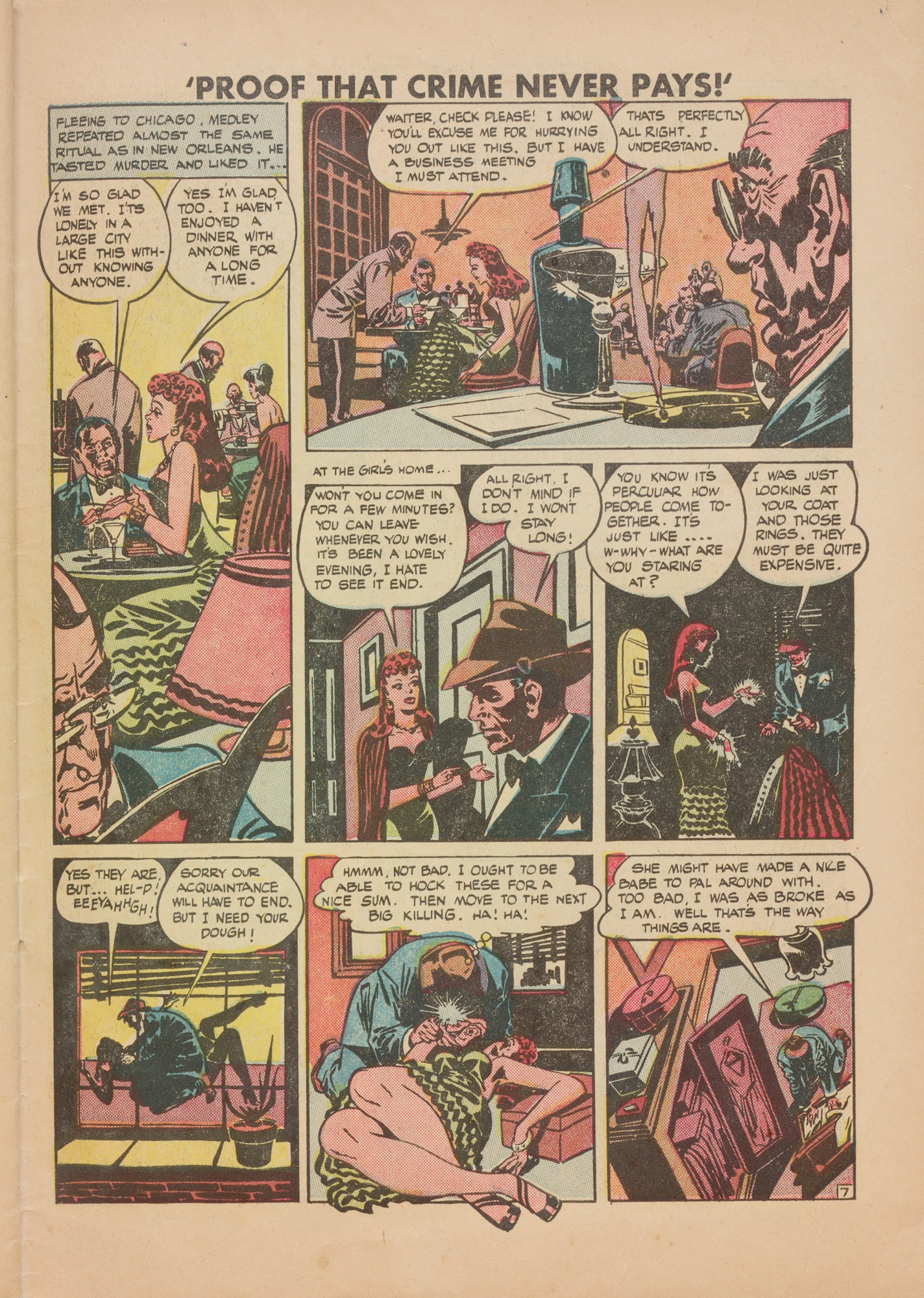 Read online Murder Incorporated (1948) comic -  Issue #3 - 31
