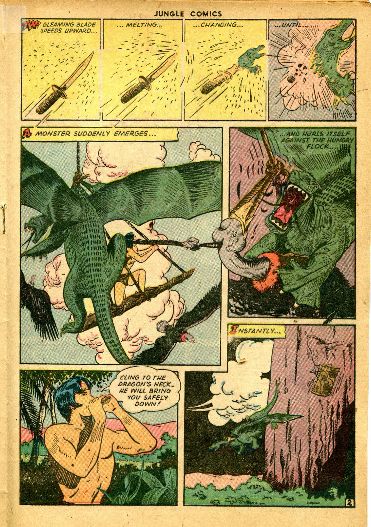 Read online Jungle Comics comic -  Issue #65 - 31
