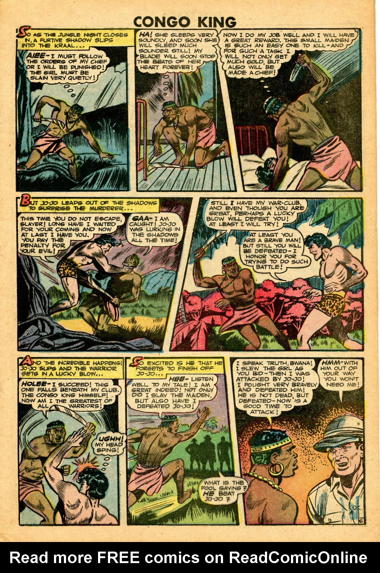 Read online Jo-Jo Congo King comic -  Issue #28 - 7
