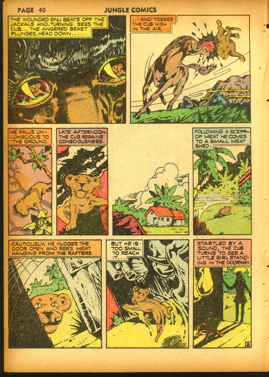 Read online Jungle Comics comic -  Issue #19 - 42