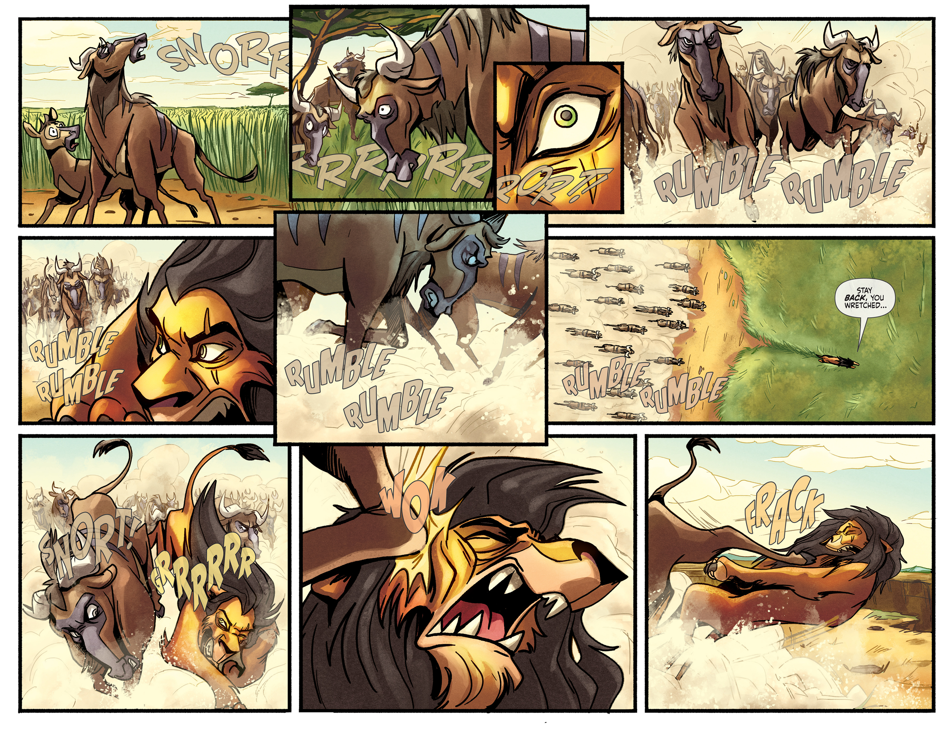 Read online Disney Villains: Scar comic -  Issue #1 - 12