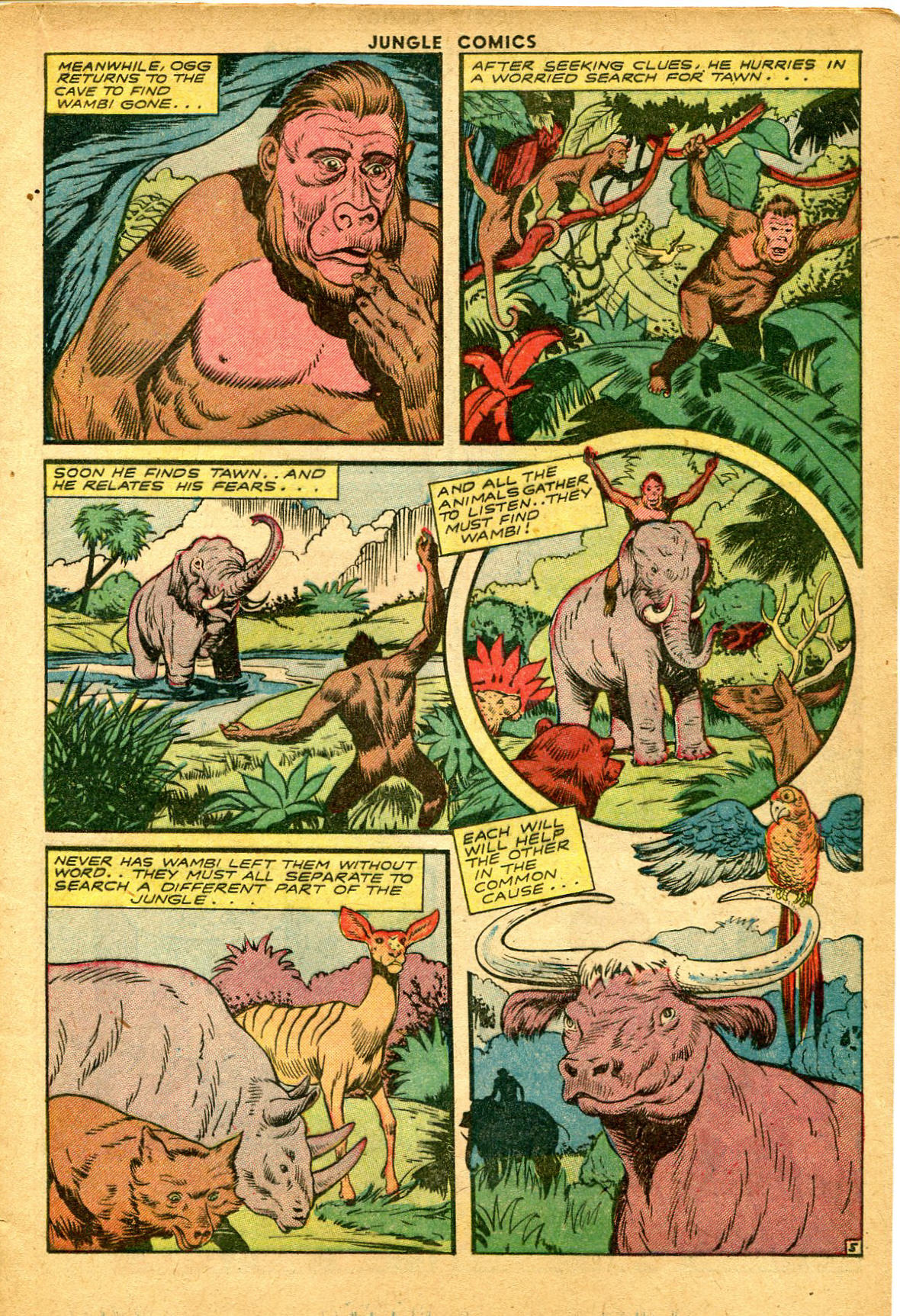 Read online Jungle Comics comic -  Issue #65 - 19