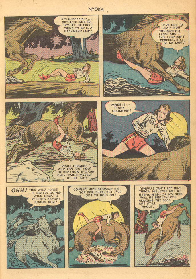 Read online Nyoka the Jungle Girl (1945) comic -  Issue #35 - 11