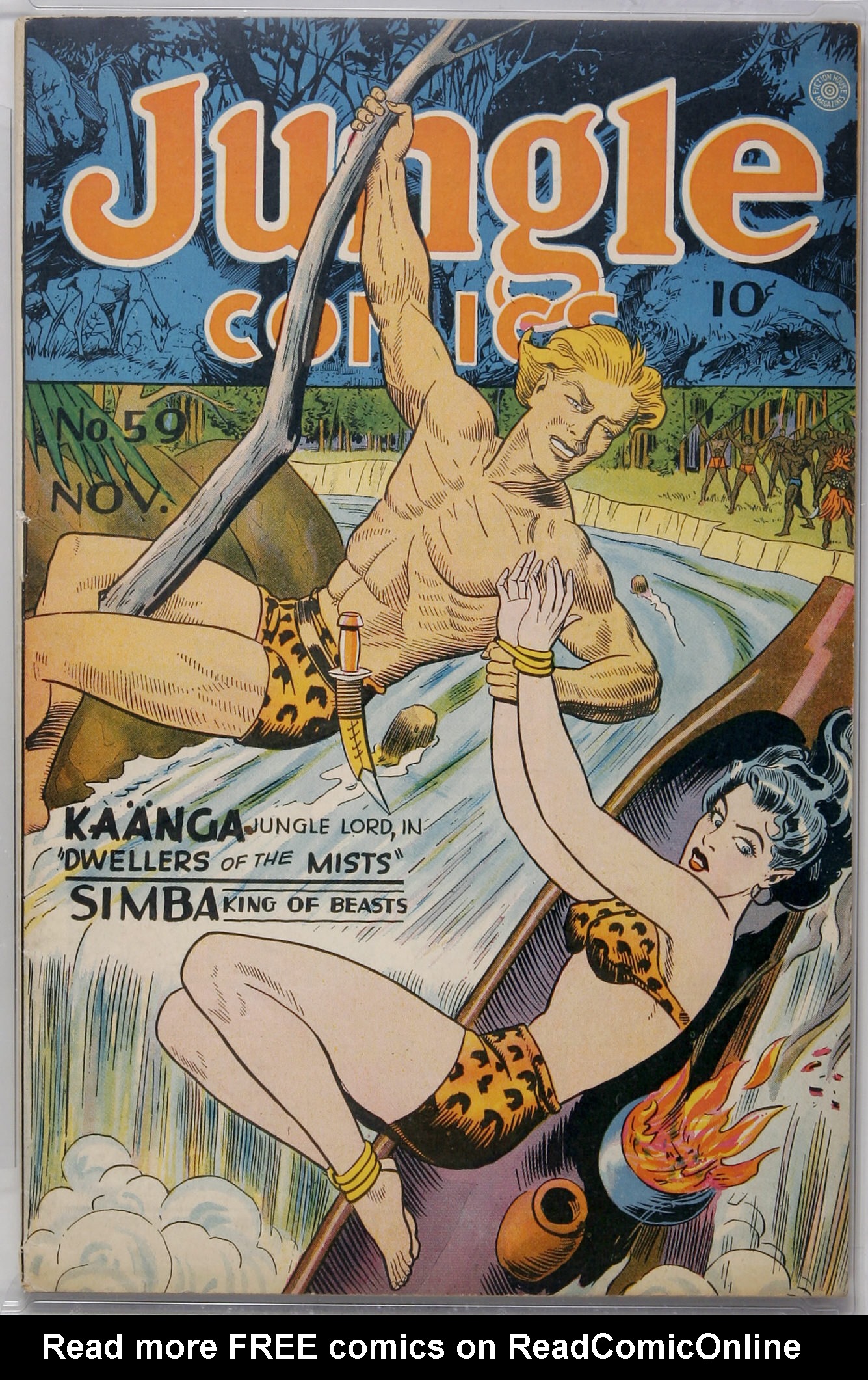 Read online Jungle Comics comic -  Issue #59 - 1
