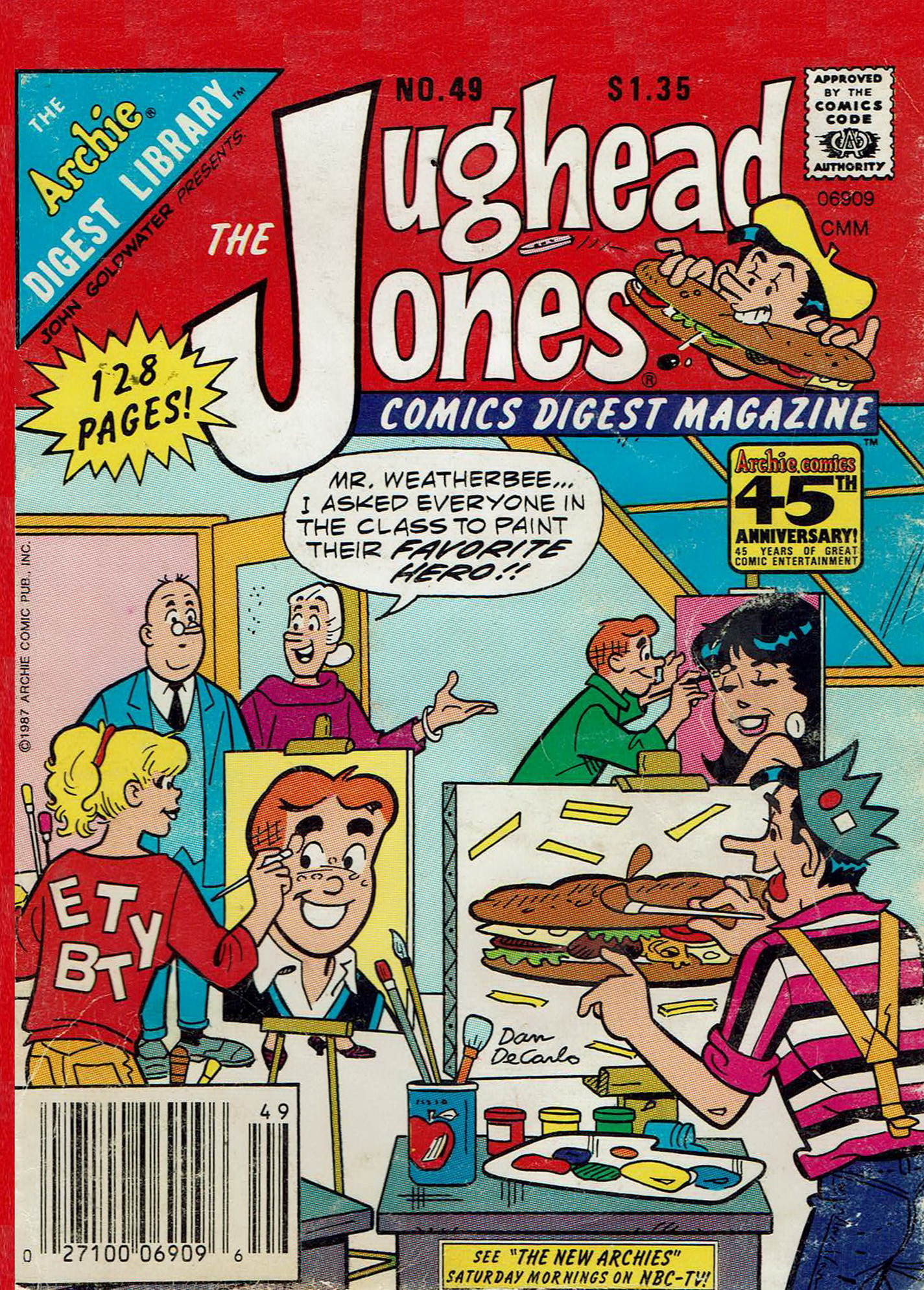Read online Jughead Jones Comics Digest comic -  Issue #49 - 1