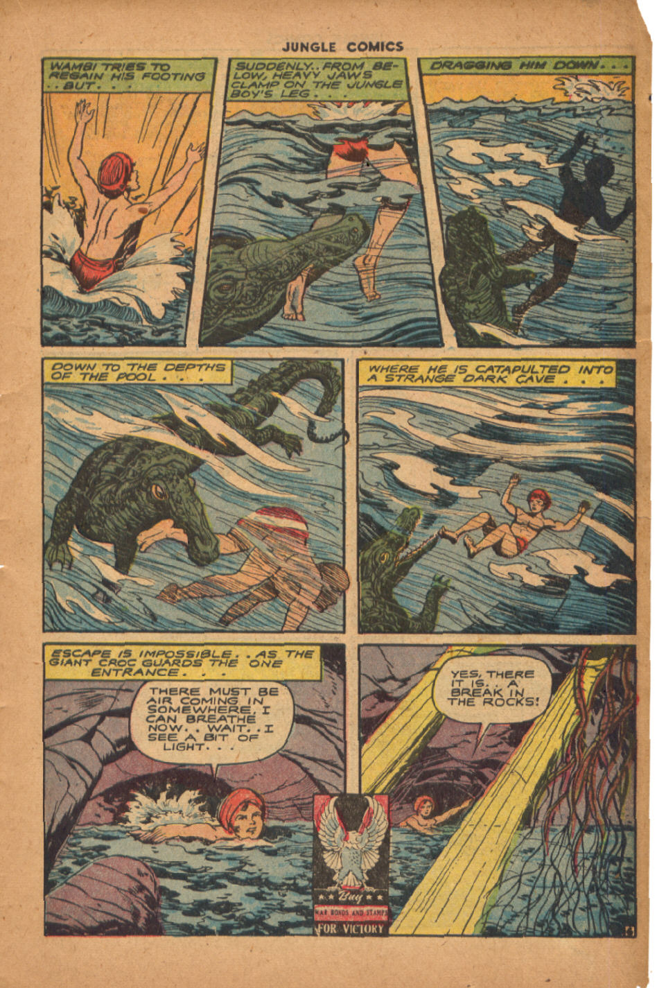 Read online Jungle Comics comic -  Issue #53 - 33