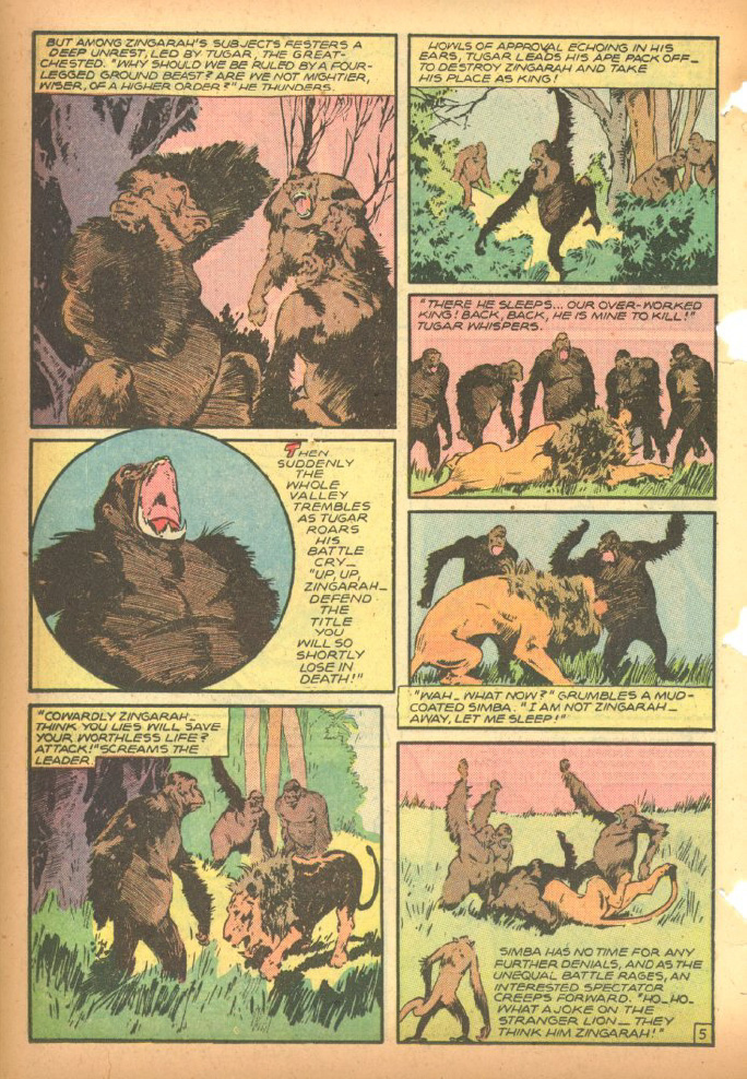 Read online Jungle Comics comic -  Issue #91 - 19