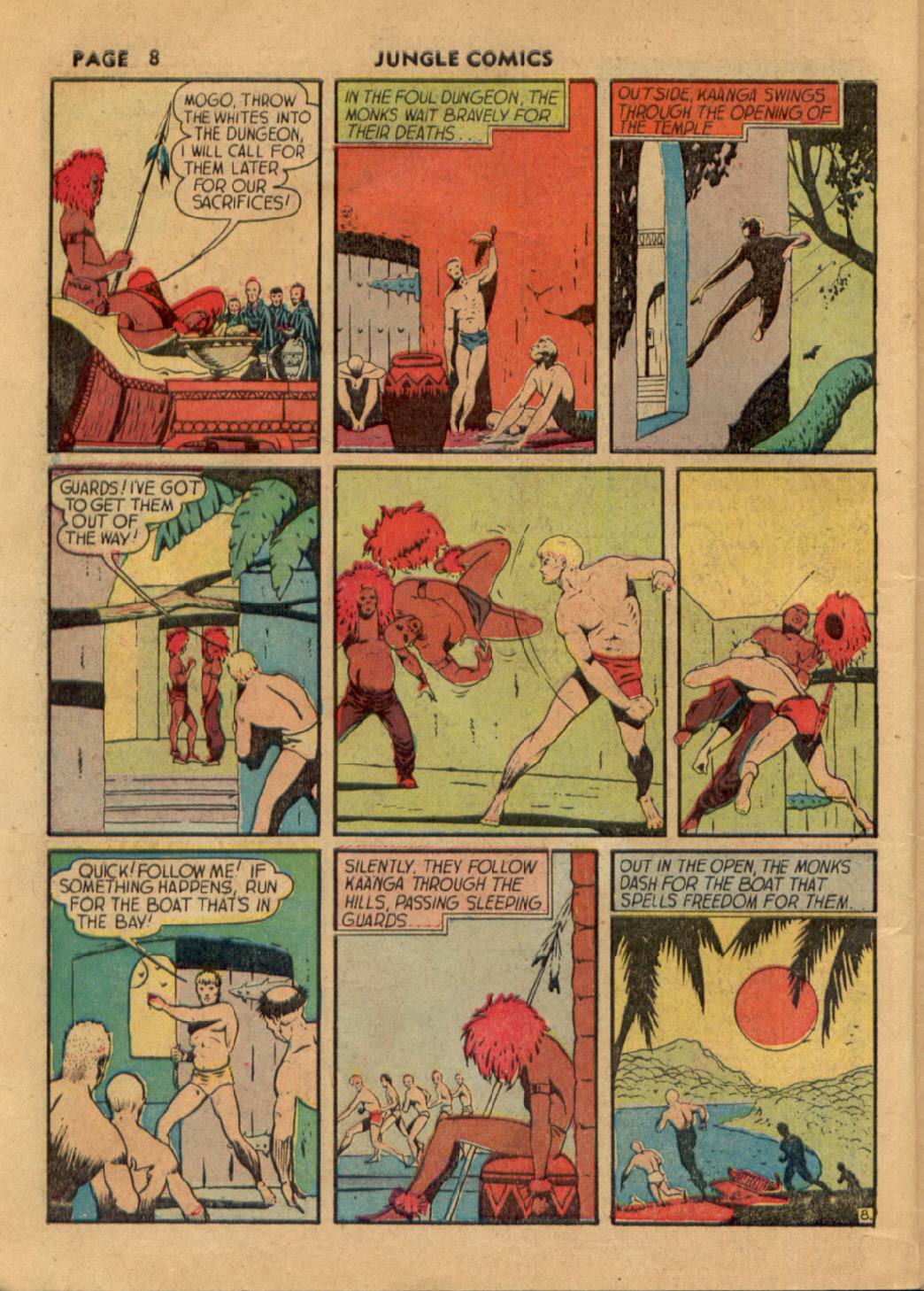Read online Jungle Comics comic -  Issue #9 - 8