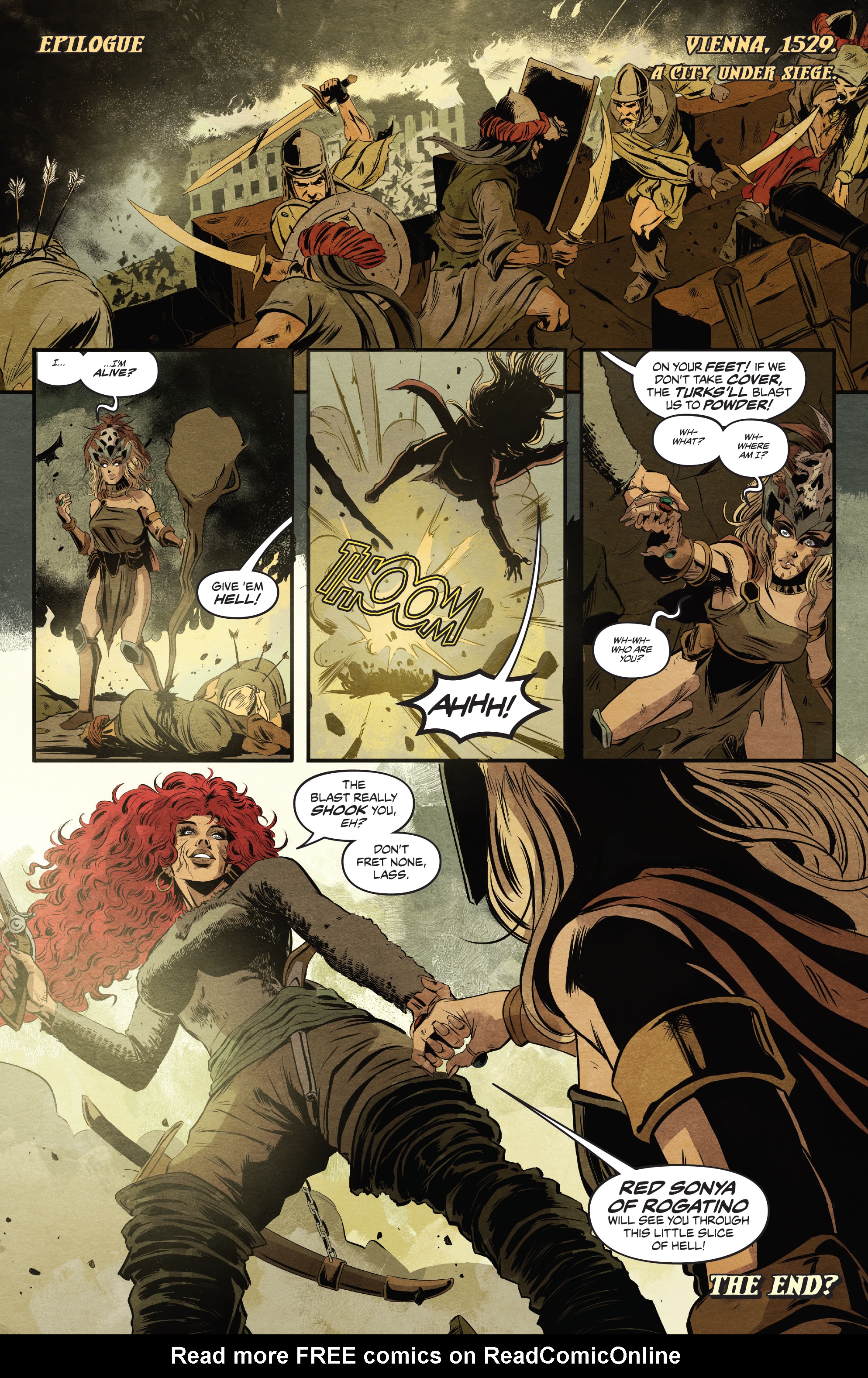 Read online Unbreakable Red Sonja comic -  Issue #5 - 24