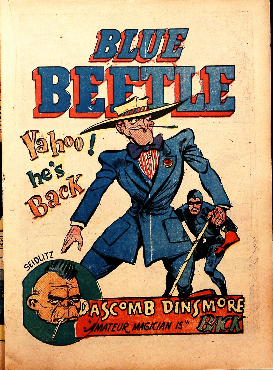 Read online The Blue Beetle comic -  Issue #19 - 33
