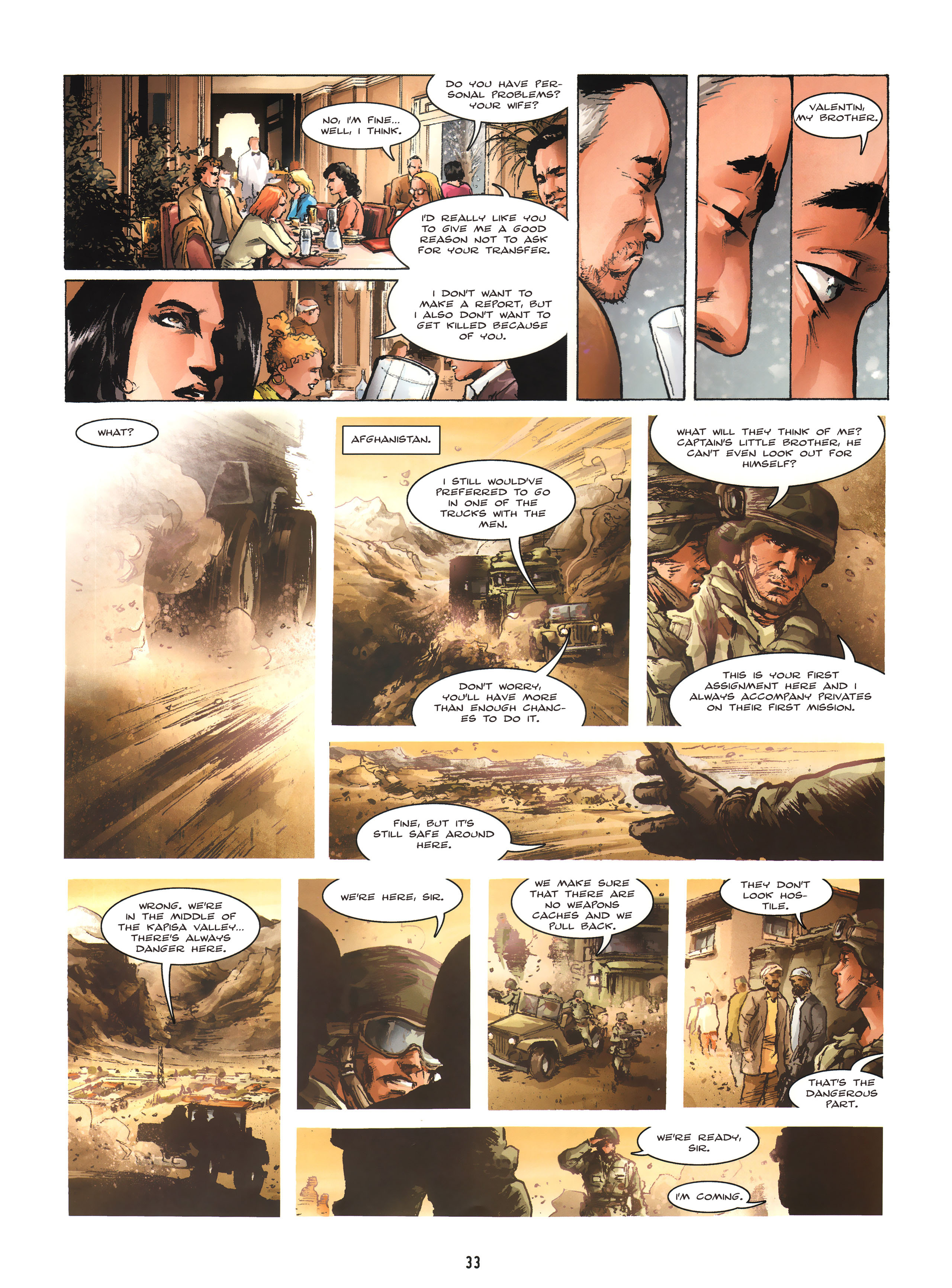 Read online Firewall comic -  Issue #1 - 34