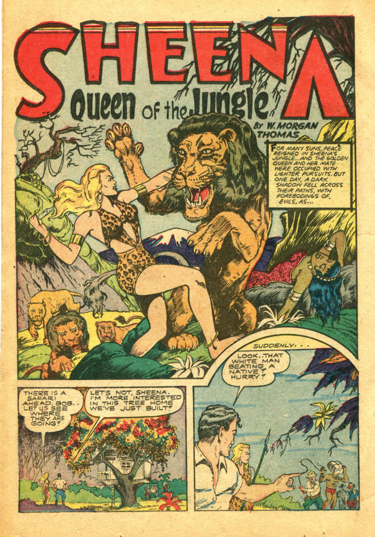 Read online Sheena, Queen of the Jungle (1942) comic -  Issue #5 - 26