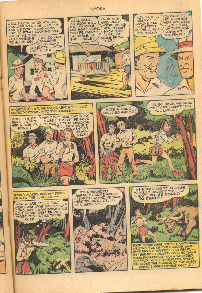 Read online Nyoka the Jungle Girl (1945) comic -  Issue #46 - 33