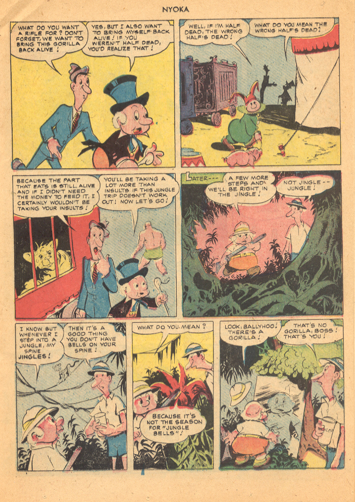 Read online Nyoka the Jungle Girl (1945) comic -  Issue #51 - 25