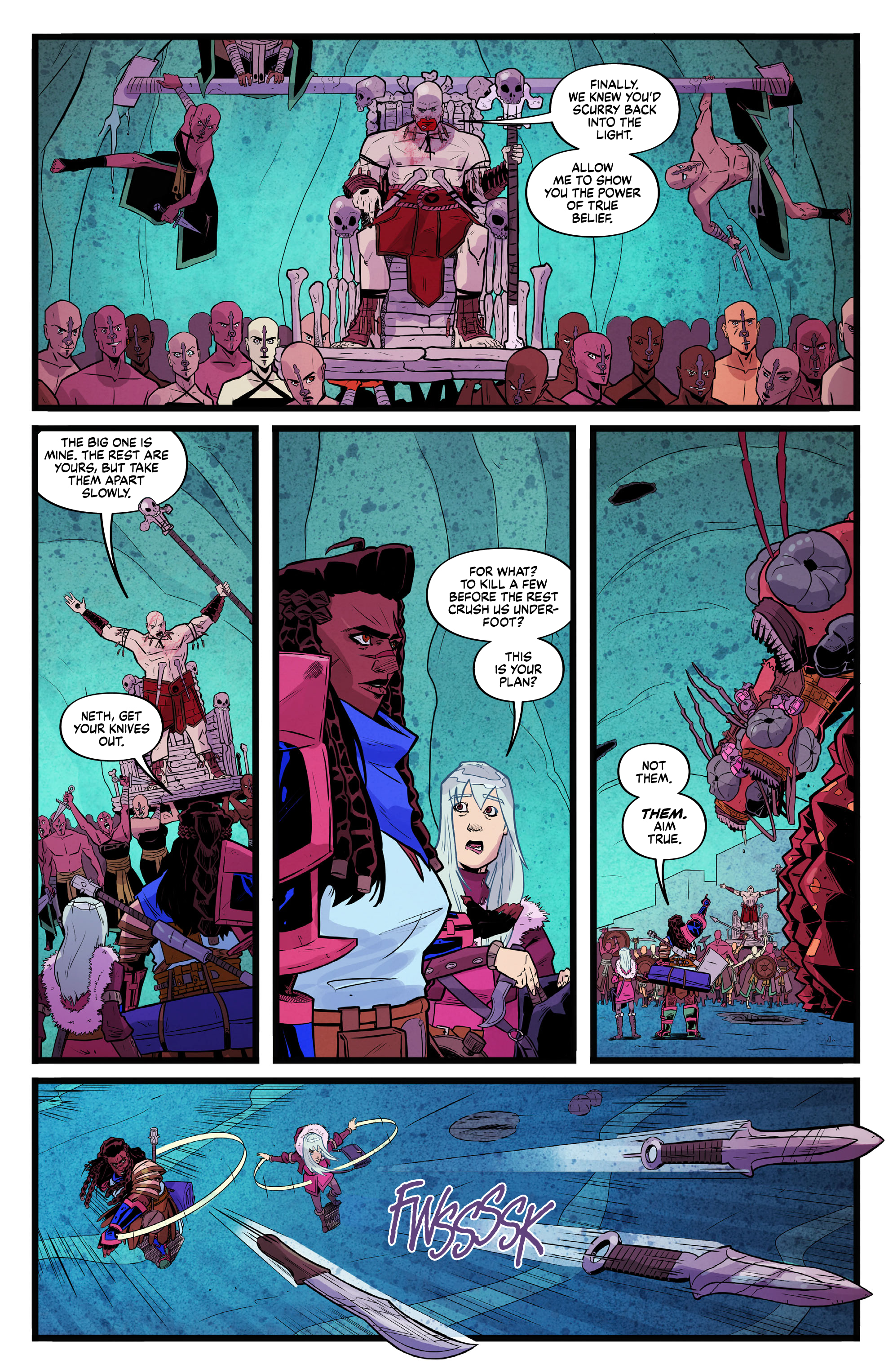 Read online Godfell comic -  Issue #2 - 21