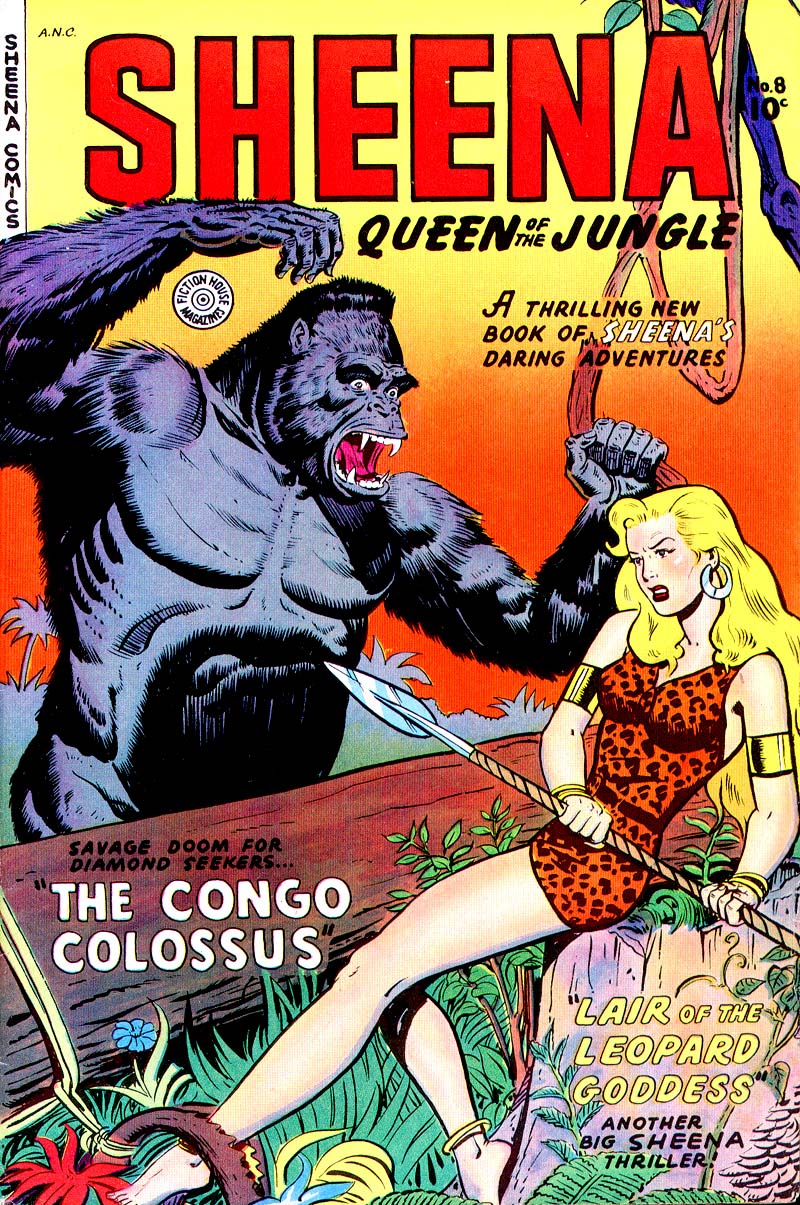 Read online Sheena, Queen of the Jungle (1942) comic -  Issue #8 - 2