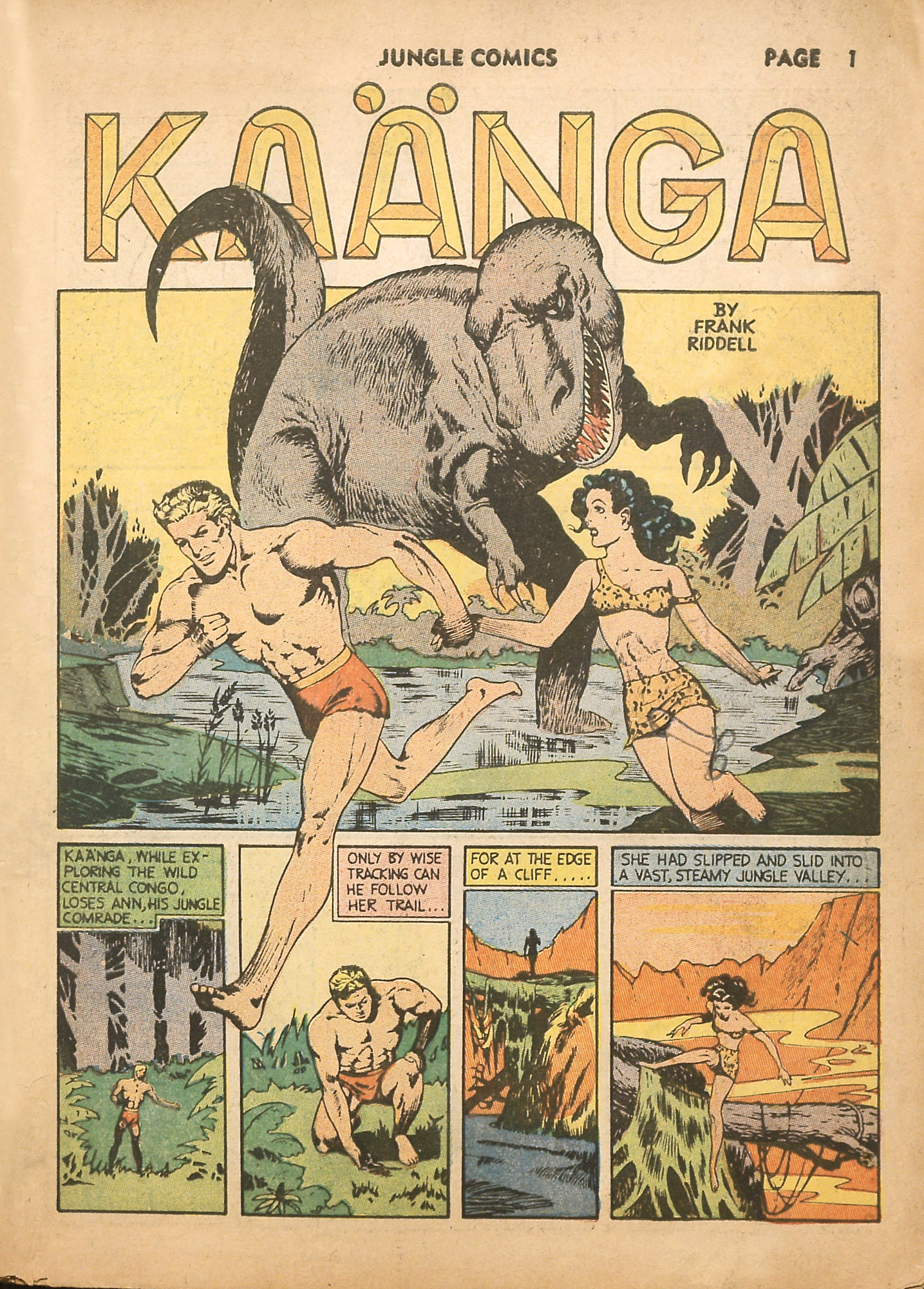 Read online Jungle Comics comic -  Issue #16 - 3