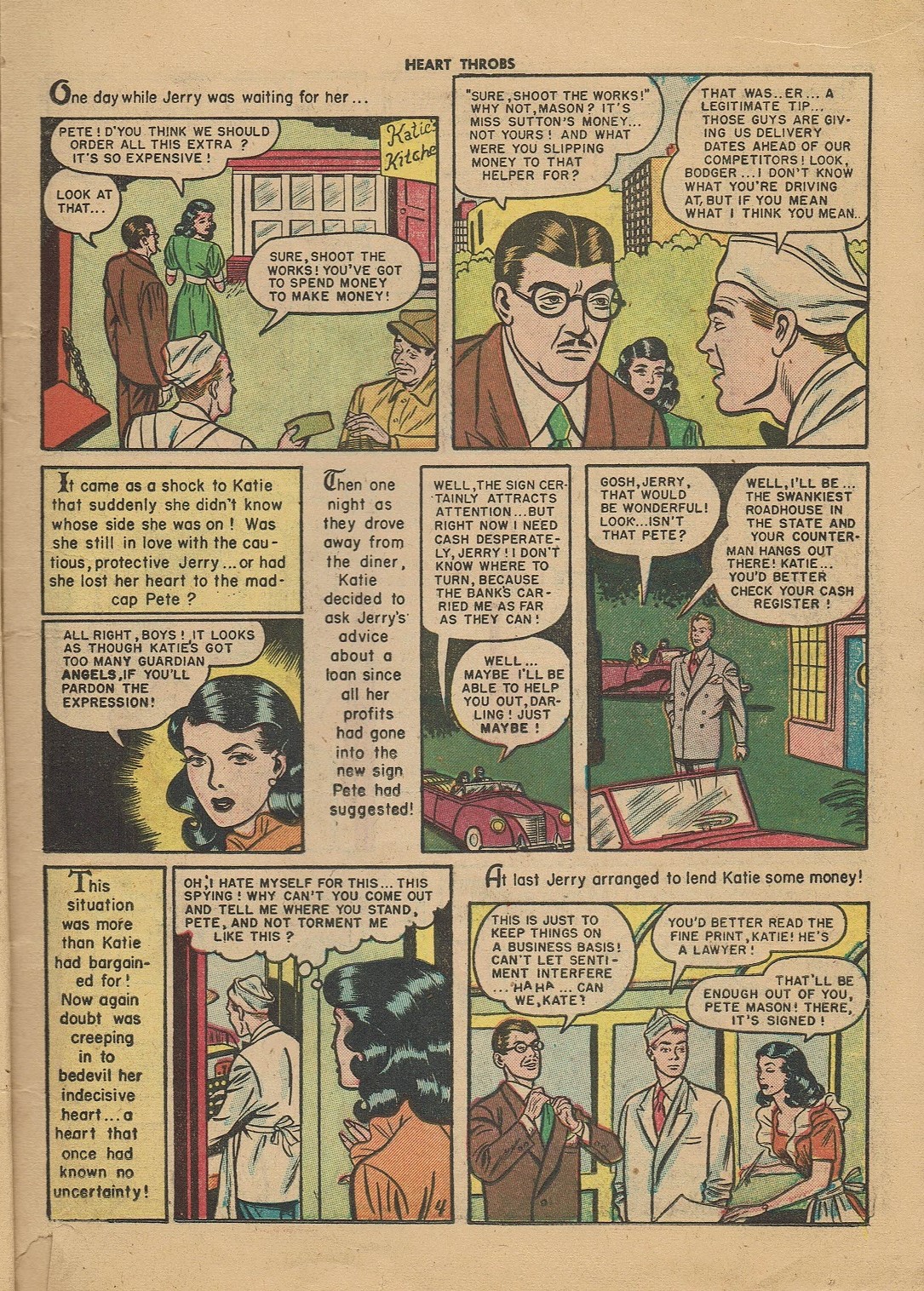Read online Heart Throbs comic -  Issue #6 - 15