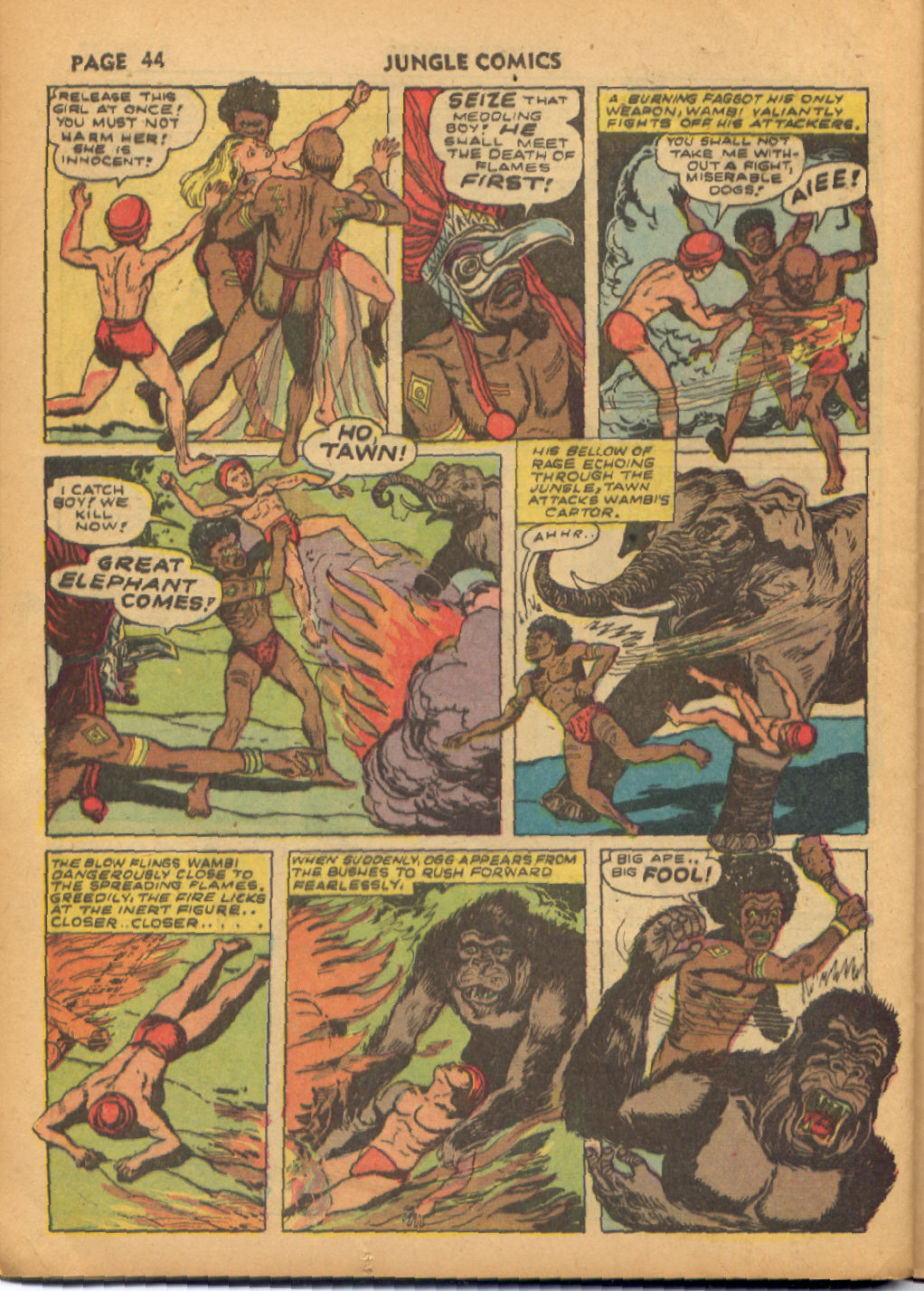 Read online Jungle Comics comic -  Issue #38 - 45