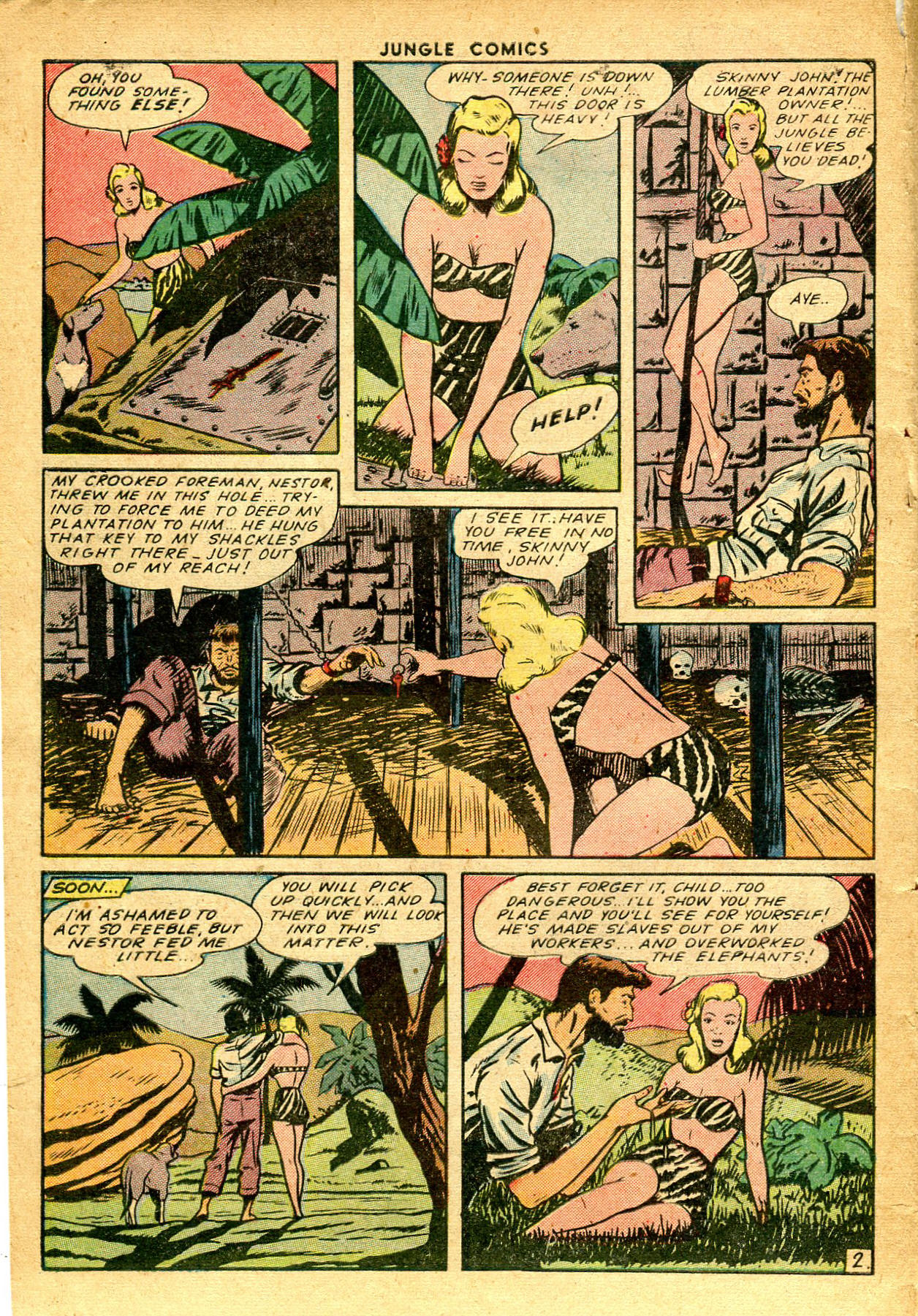 Read online Jungle Comics comic -  Issue #65 - 44