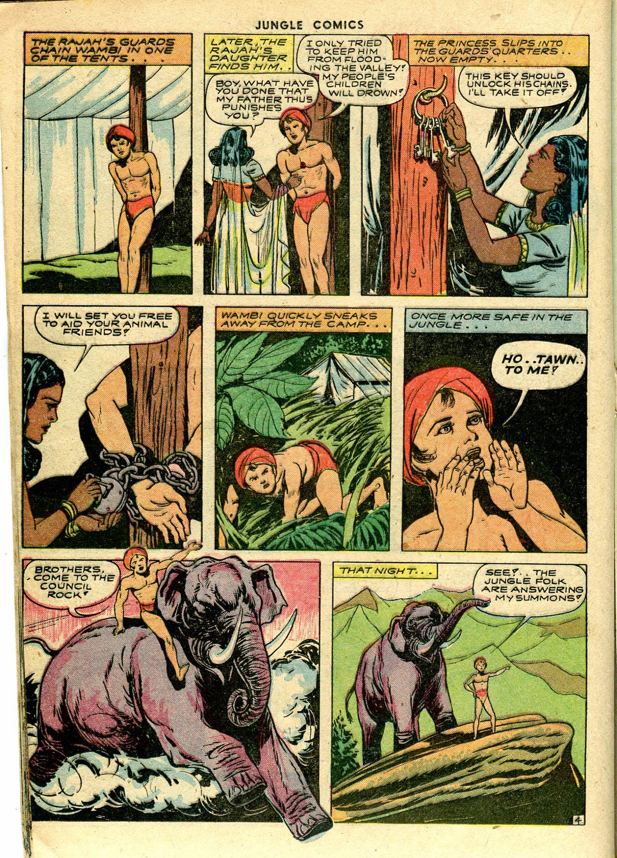 Read online Jungle Comics comic -  Issue #45 - 30