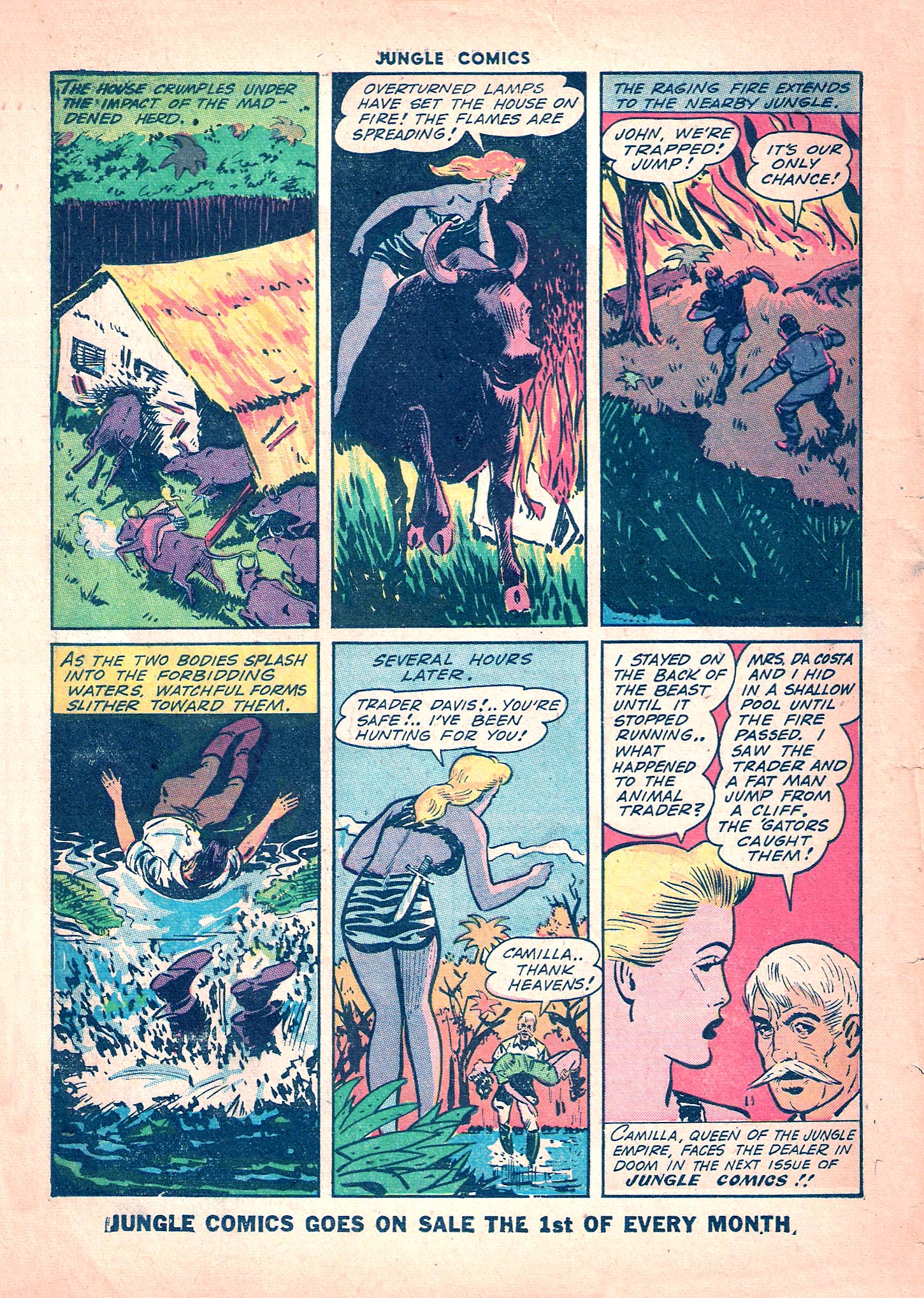 Read online Jungle Comics comic -  Issue #42 - 58