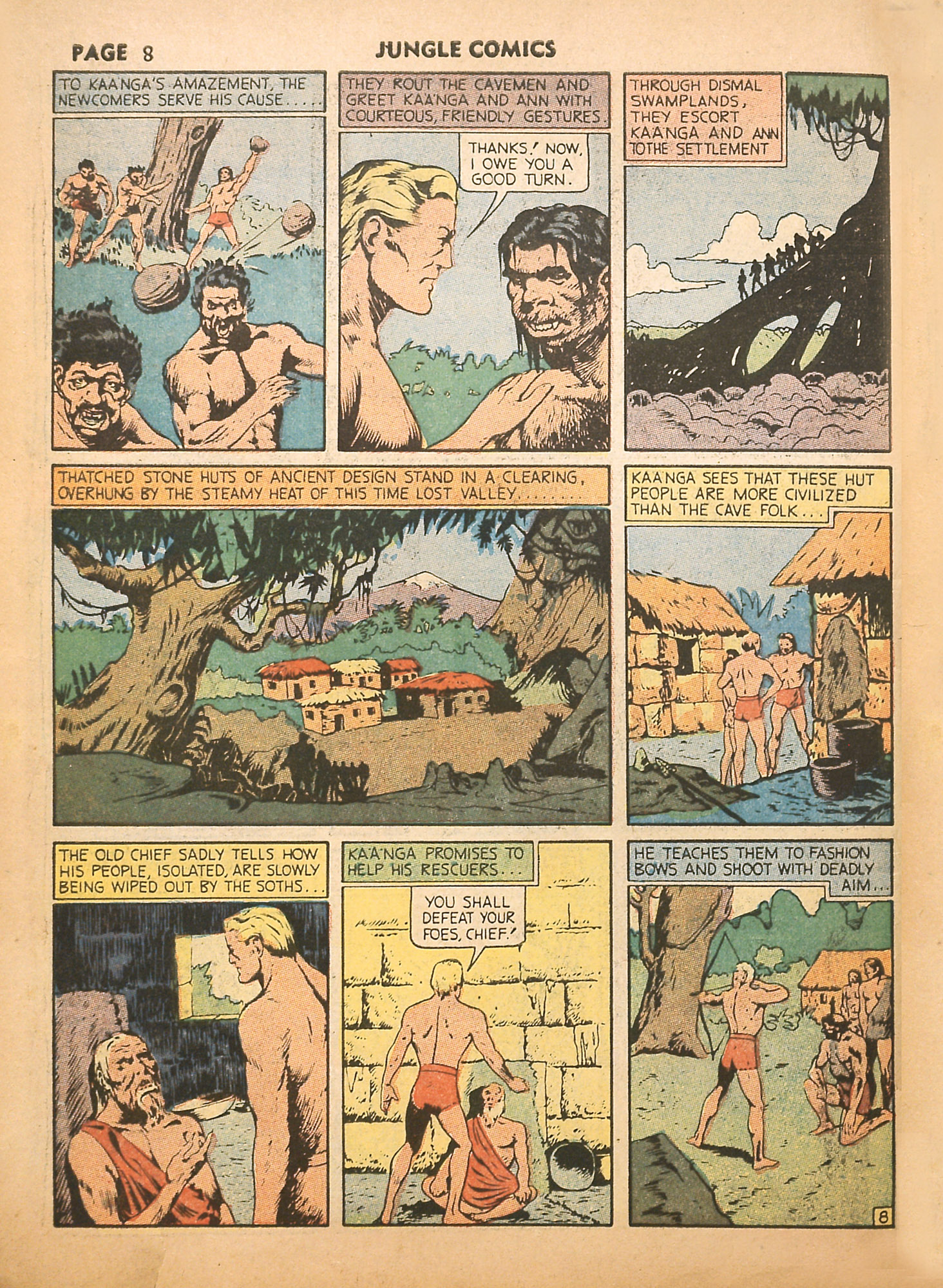 Read online Jungle Comics comic -  Issue #16 - 10