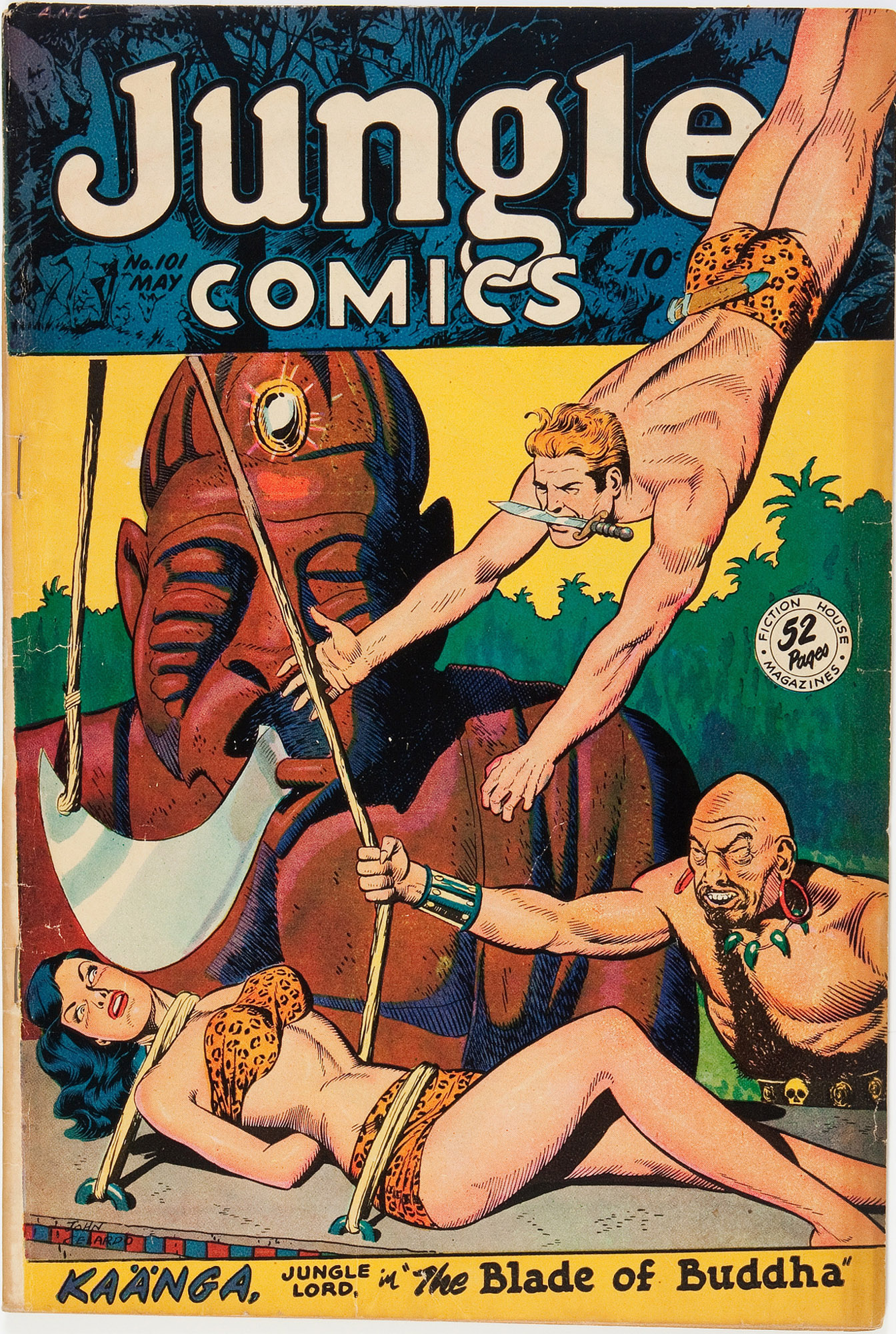 Read online Jungle Comics comic -  Issue #101 - 1