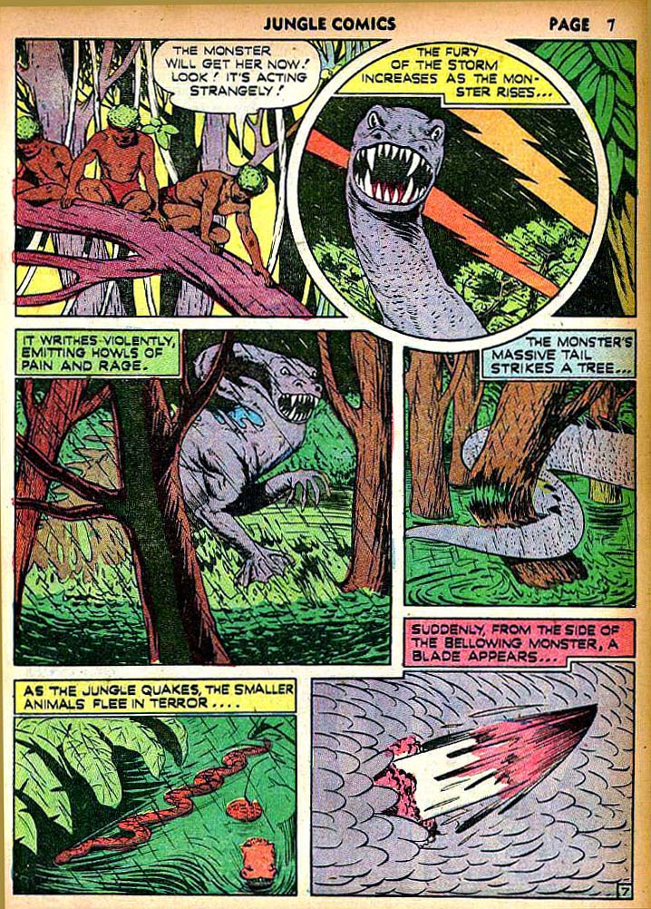 Read online Jungle Comics comic -  Issue #21 - 9