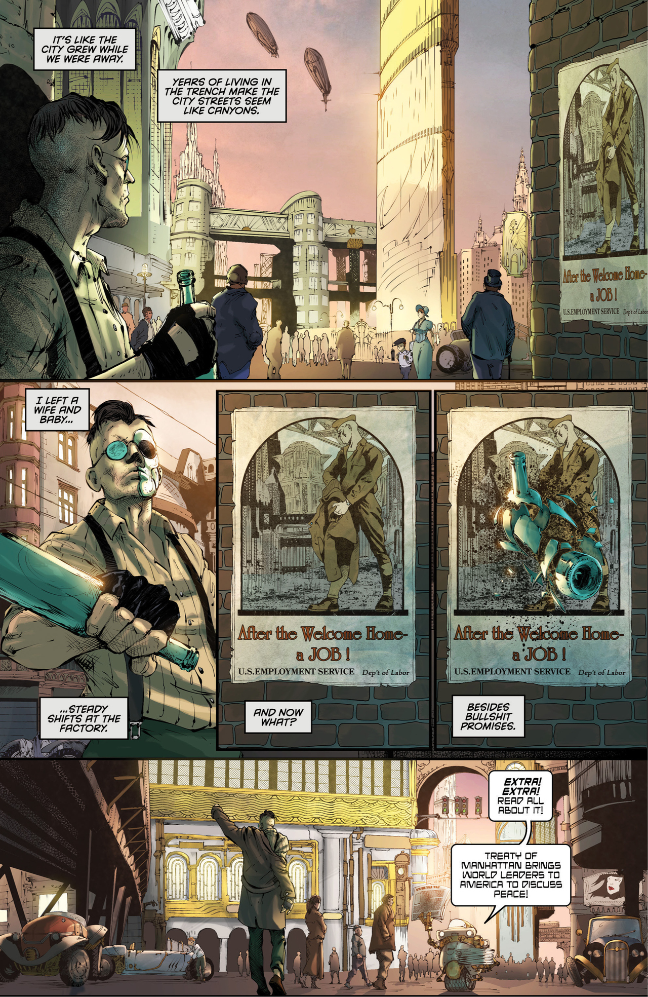 Read online Broken Gargoyles comic -  Issue #1 - 17